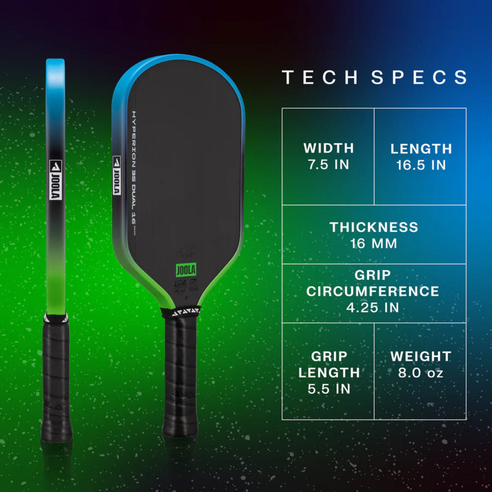 Vợt Pickleball Joola Hyperion 3S Dual 16mm Vợt Pickleball Joola Hyperion 3S Dual 16mm