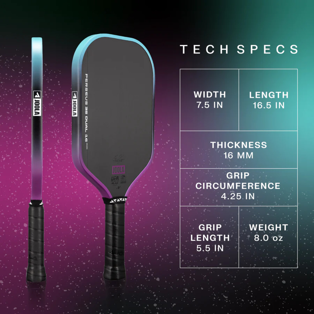 Vợt Pickleball Joola Perseus 3S Dual 16mm Vợt Pickleball Joola Perseus 3S Dual 16mm