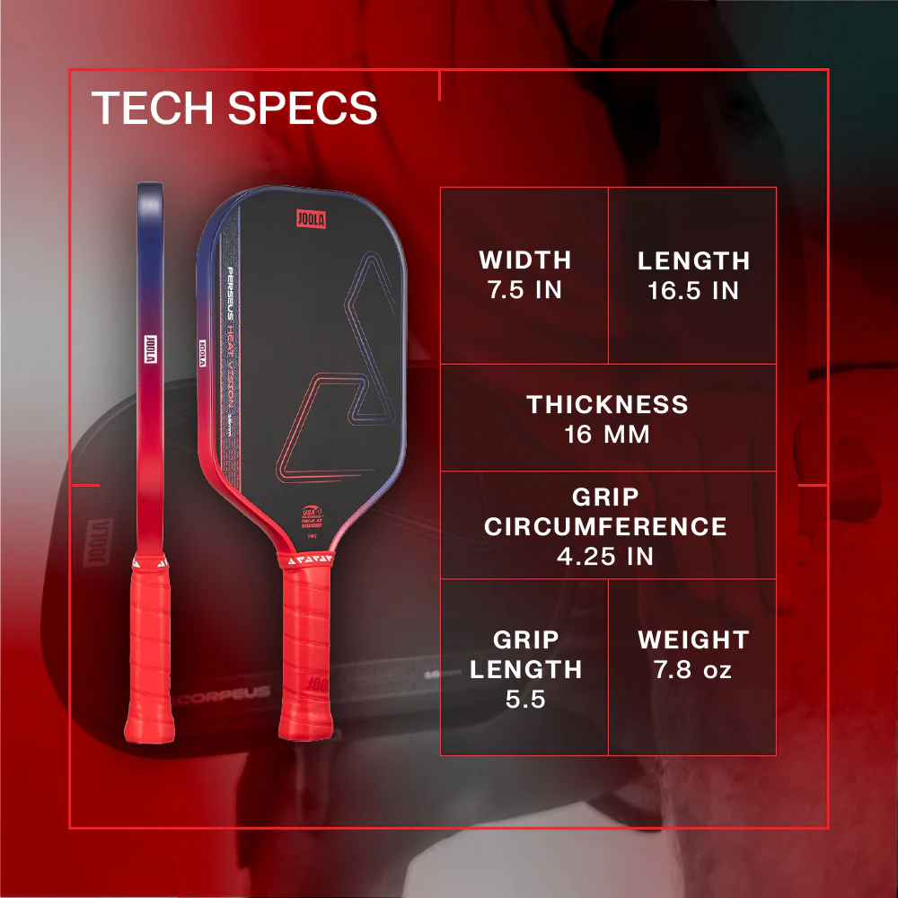 Công nghệ của Joola Perseus Heat Vision