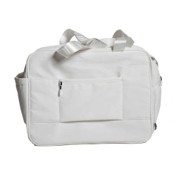 Overnighter Puff Bag White