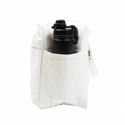 Overnighter Puff Bag White