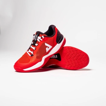 JOOLA Men's Pickleball Shoes FUNKSH1n_PB: R4LLy (BRT Red)