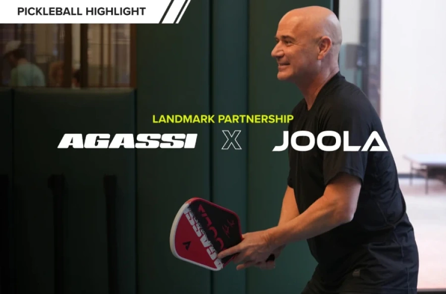 Andre Agassi và Joola công bố quan hệ đối tác để nâng tầm pickleball